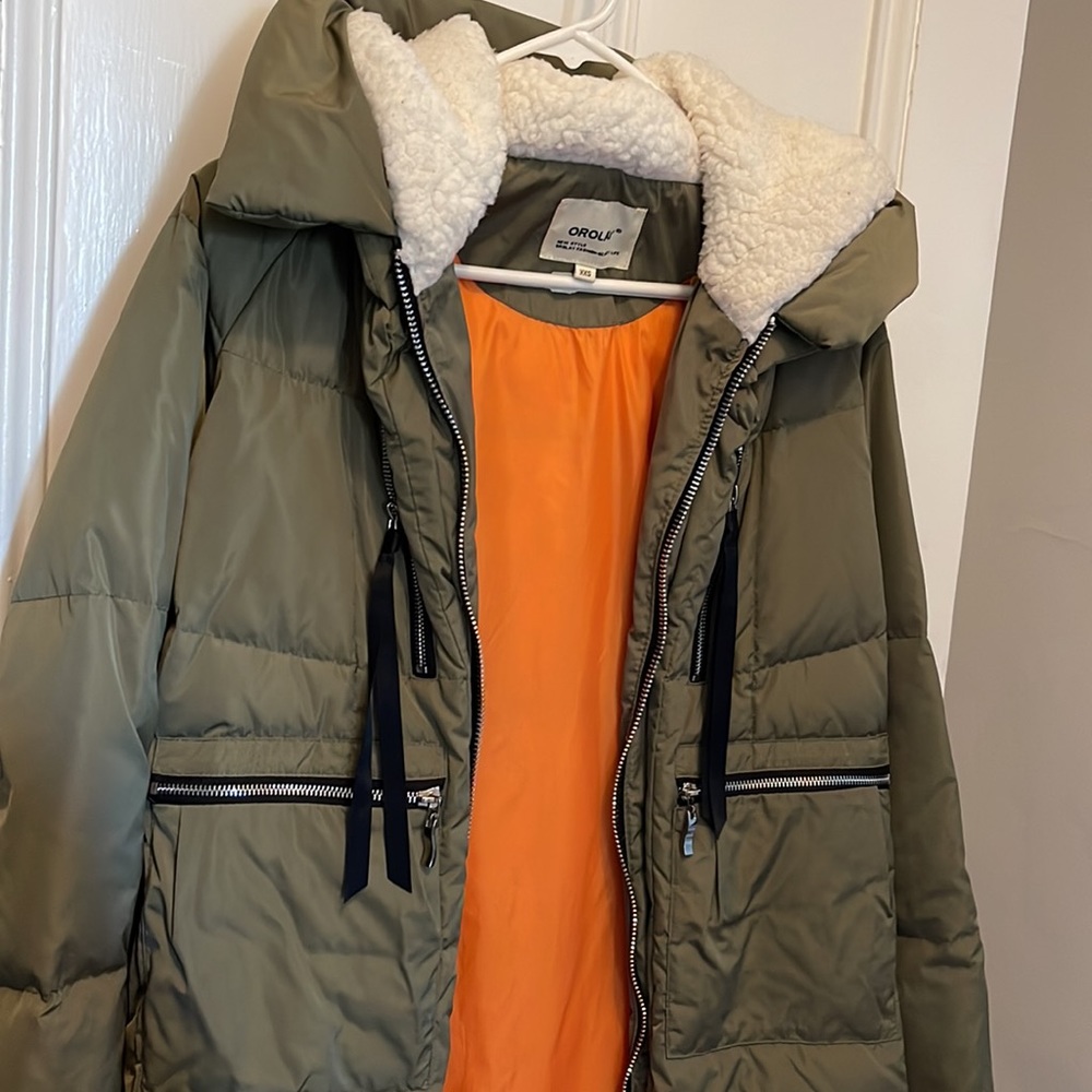 Orolay Zip Front Thickened Down Jacket - image 5